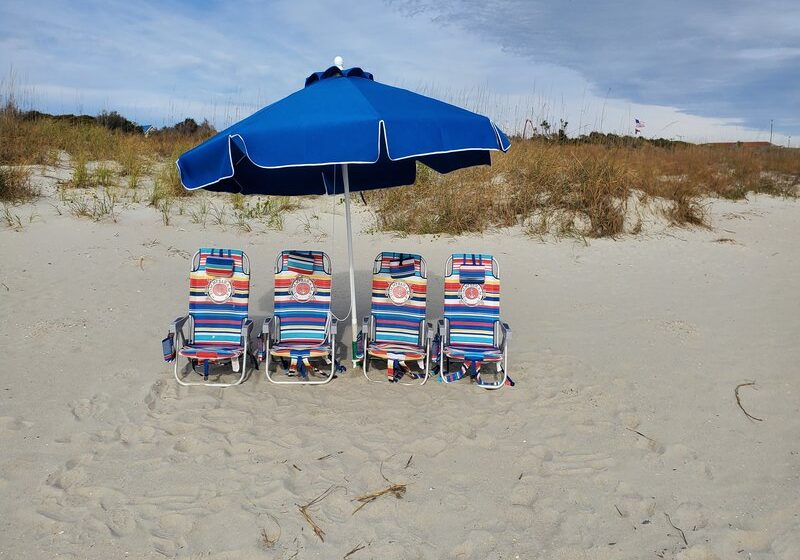 Beach Chairs and Umbrellas for rent